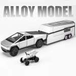 2025 m. Naujas 1/32 elektroninių žaislinių sunkvežimių pikapas, lydinio automobilio modelis, visureigis, sunkvežimis, modelis, garsas, &scaron;viesa, vaikams, žaislai, dovana