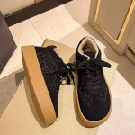 Leopardo platforminiai plok&scaron;čiapadžiai moteri&scaron;ki sportiniai kedai Žiemos 2025 m. tendencija Kelioniniai bėgimo laisvalaikio batai Mada su rai&scaron;teliais Zapatillas Mujer 40 juoda