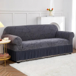 1 vnt. storas katjoninis sofos užvalkalas, neslystantis, apimantis visą, apsauga nuo dulkių, vienvietis, dvivietis, trivietis, elastingas, apimantis visą, apsauga nuo dulkių 2-Seater-145-185cm