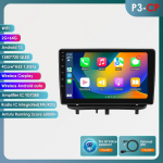 Ossuret 2 Din Android 13 Automobilio radijas Multimedia vaizdo grotuvas Opel Corsa D 2007-2012 Hečbekas Furgonas Navigacija I&scaron;manusis ekranas GPS 4G Carplay Auto P3CP 4Core 2G 64G AI