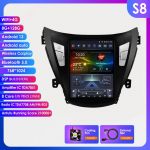 Ossuret Android automobilio radijas GPS Hyundai Elantra Avante I35 2011-2013 m. Multimedia 9,7 colio vertikalus ekranas Carplay Android Auto grotuvas Multimedia vaizdo įra&scaron;as S8 8Core 8G 128G