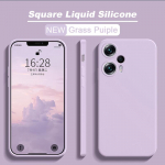 Poco F5 PocoF5 Pro dėklas Prabangus skysto silikono telefono dėklas Xiaomi Poco F5 F 5 PocoF5 Pro Poco F5Pro mink&scaron;tas galinis dangtelis For Poco F5