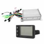 Be&scaron;epetėlių variklių valdymo rinkinys su LCD ekranu, gera &scaron;ilumos sklaida, elektrinio variklio valdiklis