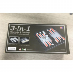 38810 3 viename &scaron;achmatų &scaron;a&scaron;kės Backgammon Magnetinių &scaron;achmatų rinkinys su sulankstomu dėklu