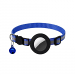 Naminių gyvūnėlių GPS sekimo priemonė &bdquo;Bluetooth&ldquo; su varpeliu, miela atspindinčia nakties katės adreso pėdsaku antkaklis pakabukas, sekantis &scaron;unį, pauk&scaron;čio pametimą
