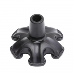 NAUJAS 6 atramų lazdelės antgalis, lengvas, 3/4 colio kotas, guminis lazdelės padas