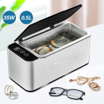 35W 500ML Didelės Talpos Ultragarsinis Valytuvas 35W Ultragarsinė Papuo&scaron;alų Valymo Ma&scaron;ina Ultragarsinė Valymo Vonelė Akiniams