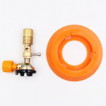 Ne&scaron;iojamoji Bunsen lempa laboratorija ligoninės dezinfekcijos dujų lempa varinė Bunsen burner + round base