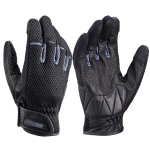 Daytona motociklinės pir&scaron;tinės, pavasariui ir vasarai, delnas i&scaron; natūralios odos (Ožkos oda), Suderinamas su i&scaron;maniuoju telefonu, Pilnas XL pilka spalva