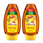 Dabur medus, spaudžiamas pakuotės, 2 vnt. (Po 700 g) | 100% grynas natūralus medus | Be pridėtinio cukraus | Gausu antioksidantų | Imuniteto ir fizinės būklės palaikymas