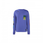 Nike Dri-Fit A.I.R. Bėgimo treniruočių ilgomis rankovėmis mar&scaron;kinėliai vyrams Vir&scaron;utiniai drabužiai Levandų spalvos CW0942-554 L