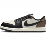Air Jordan 1 Retro Low OG PS Mocha Vaikams Sportbačiai Balti Juodi Tamsiai Mocha FQ5436-102 28