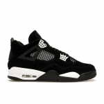 Air Jordan 4 Retro White Thunder Unisex Sportbačiai Juodi FQ8138-001 44