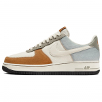 Nike Air Force 1 07 LV8 &Scaron;viesiai pūsto akmens ir &scaron;velniai dramblio kaulo spalvos vyri&scaron;ki sportbačiai Balti, tamsiai stucco, monarcho FZ6684-001 42