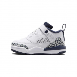 Air Jordan Spizike Low TD Obsidian Kūdikio Kedukai Balti Pure-Platinum FQ3952-104 21