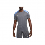 Nike Dri-Fit Tottenham Hotspur Strike Lauko Atsitiktiniai Sportiniai Mar&scaron;kinėliai Su Apvalia Kaklo I&scaron;kirpte Trumpomis Rankovėmis Vyrams Vir&scaron;utiniai Drabužiai Tamsiai Pilki FN9823-024 M