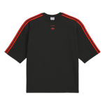 Adidas Originals X Willy Chavarria Bendradarbiavimas Pavasaris/Vasara 25 Para&scaron;o Mados Universalus Laisvo Kirpimo Apvalios Kaklo Trumpomis Rankovėmis Mar&scaron;kinėliai Unisex Vir&scaron;utiniai Drabužiai JW1447 M