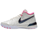 Nike Zoom Lebron NXXT Genisus QQ EP Bronny Vyri&scaron;ki sportbačiai White Sail Hyper-Pink-Pale-Ivory IB1271-100 44