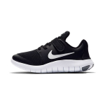 Nike Flex Contact 2 Velcro Sportiniai Neslystantys Smūgius Sugeriantys Patvarūs Žemi Bėgimo Bateliai Vaikams Sneaker Juodi AH3444-002 28