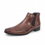 Auk&scaron;tos kokybės vyri&scaron;ki smailianosiai verslo-laisvalaikio ankle boots mados prekės ženklo vyri&scaron;ki žiemos naujo stiliaus patogūs odiniai Chelsea batai 39