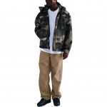 Nike x Stussy Nuimamas gobtuvas Funkcionalus Minimalistinis Kamufliažinis Ilgomis Rankovėmis Striukė Unisex Striukė HQ8521-900 S