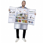 &Scaron;aldytuvo kostiumas Juokingas &scaron;aldytuvo Cosplay apranga suaugusiems Karnavalo persirengimo kostiumas Helovino vaidmenų žaidimo vakarėlio rekvizitas sidabras