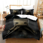 3D Žaidimas Little Nightmares Patalynės Komplektas Viengulis Dvivietis Pilnas Karalienės King Dydis Little Nightmares Lova Komplektas Suaugusiems Vaikams Miegamasis Antklodės užvalkalas 70x133cm 2pcs