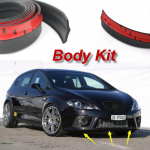 Lyudmila For SEAT Leon 1M 1P 5F / Bumper Lip Make car lower Body Kit / Front Rear Skirt Spoiler / Bumper Deflector Rubber