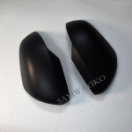 ABS black mirror Cover For  Mitsubishi L200 Triton mirror black Cover car Accessories car Styling matt black