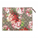 Gucci GG Blooms Logotipo Drobės ir Odos Sankabos Rankinė Didelė Moteri&scaron;ka Sankaba Ebono Rožinė 430268-KU2IN-8693 Box(Basic Set+Box)