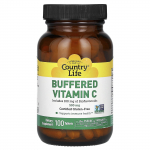Country Life, buferinis vitaminas C, 500 mg, 100 tablečių