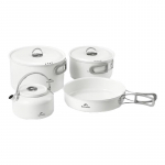 Naturehike Chunsheng Ne&scaron;iojamas keraminis nelipnus indų rinkinys 7.5-inch