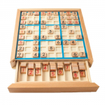 Sudoku Skaičių Vieta Medinis Edukacinis Smegenų Skaičių Dėlionė Senjorams ir Vaikams A'sTool Žaislas, Treniruotės,