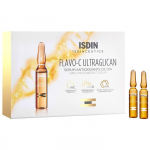 Ampulės - Isdin - Flavo-c Ultraglican - 30 x 2 ml - Antioksidacinis serumas - Visiems odos tipams