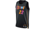 Nike Nba Miami Heat City Edition Jimmy Butler 22 Dri FIT Swingman mar&scaron;kinėliai DB4034-010 L