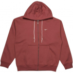 Nike NRG Solo Swoosh Fleece Hoodie 'Raudonas' Vyri&scaron;kas DR0404-691 XL