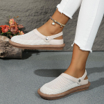 Moteri&scaron;kos basutės 2024 Naujos Laisvalaikio Vienspalviai Batai Moterims Auk&scaron;takulnės Basutės Dizainerių Basutės Didelio Dydžio Zapatos De Mujer 35 balta