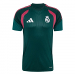 Adidas Real Madrid 26/27 Sezono Varžybų Treniruočių Megztinis su Apvalia Kaklo I&scaron;kirpte Patogus Futbolo Mar&scaron;kinėlis Žaidėjo Versija Vyri&scaron;ki Vir&scaron;utiniai Drabužiai KB6339 S