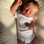 BZDOLL 47CM 3D dažais oda Mink&scaron;tas silikoninis Reborn Boy lėlės žaislas mergaitei, kaip tikra 19 colių audinio kūnas, miegantis gyvai, puo&scaron;niai apsirengti Boneca
