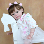 BZDOLL 60 CM užbaigta 3D dažų oda, mink&scaron;ta silikoninė naujagimio lėlė, skirta mergaitei, i&scaron; audinio, kūno žaislas silikoninė princesė Alive Bebe