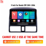 Icreative 2 Din Android automobilinis stereofoninis įrenginys, skirtas Honda CRV CR-V 2001-2006 Car Radio Multimedia Player Navigation WIFI FM BT GPS Autoradio Head Unit