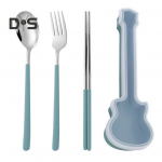 3 vnt / rinkinys Stalo reikmenų rinkinys Pikniko stalo įrankių rinkinys Maisto klasės mažas didelio stiprumo kempingo &scaron;auk&scaron;to &scaron;akutės lazdelių rinkinys