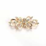 2 vnt. Megztinis Crystal Pin Cardigan Clips Priedai Papuo&scaron;alai Kalnų kri&scaron;tolas mygtukai Lydinio sagties apykaklė juoda