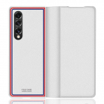 Odinis telefono dėklas nuo pir&scaron;tų atspaudų, skirtas Samsung Galaxy Z Fold3 Fold 3 5g neslystantis dangtelis, skirtas Samsung Z Fold 3 for Galaxy Z Fold 3 balta