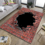 Plytų iliuzijos ra&scaron;to kilimai ir kilimėlis svetainei miegamajam vonios kambariui prie&scaron;kambario zona mink&scaron;tas kilimas namų vaikų kambario grindų kilimėlis 120cm x 160cm