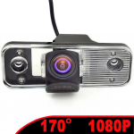 1080P AHD žuvies akies transporto priemonės galinis vaizdas Atbulinės eigos statymo atsarginė kamera, skirta Hyundai IX25 IX45 Creta Carens Azera SantaFe 2011&ndash;2019 m.
