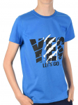 Jungen T-Shirt mit YES 110 juoda