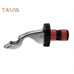 Vyno butelio kam&scaron;tis Nesandarus vyno kam&scaron;tis Stumdomo dizaino silikoninis vyno butelių sandariklis namų virtuvei mėlyna/balta