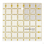 Kvadratinis tinklelis Siuvimo Dygsniavimo Liniuotė Pie&scaron;imo &Scaron;ablonas PASIDARYK PATS Įrankis Lopiniams Amatams 16.5x16.5cm