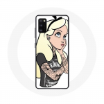 Coque pour Samsung Galaxy S20 plus Alice Princesse tatou&eacute;e